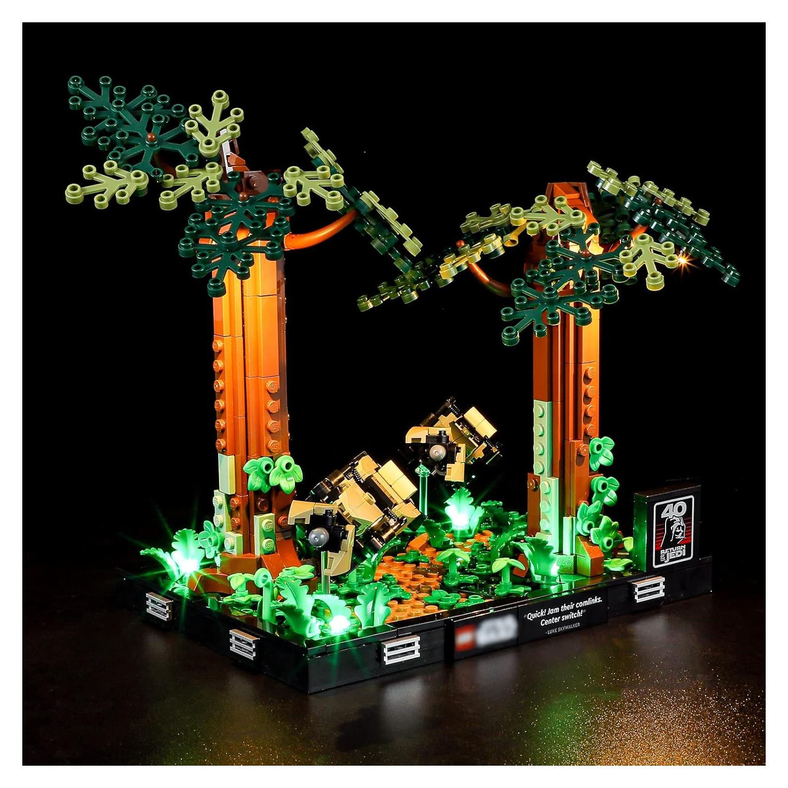 Kit de Luz LED YEABRICKS para Diorama Star Wars 75353