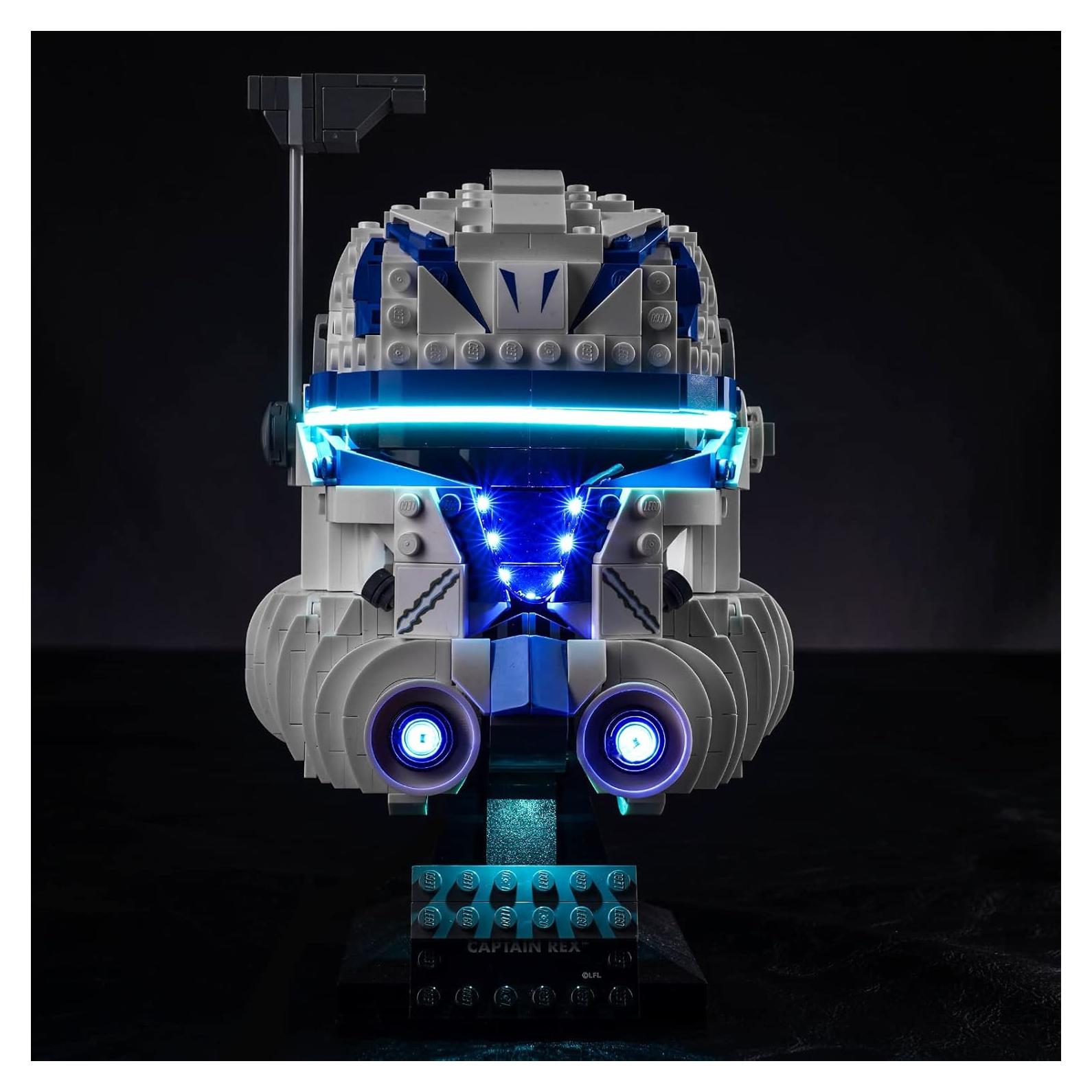 Kit de Luz LED Hilighting para Casco Lego Capitán Rex