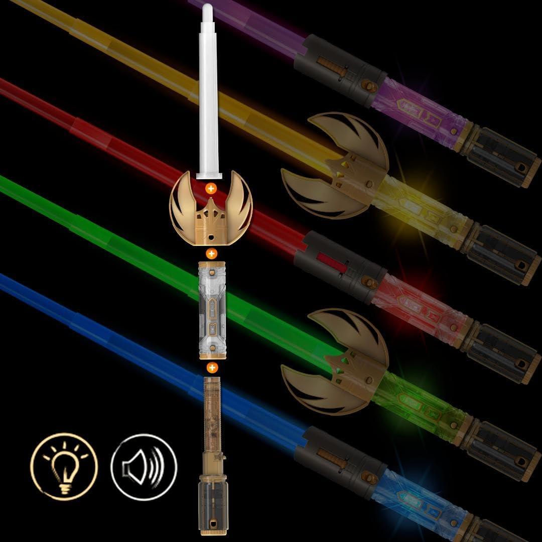 Sable de Luz Maestro Star Wars + Baterías Duracell AAA 8 Unidades