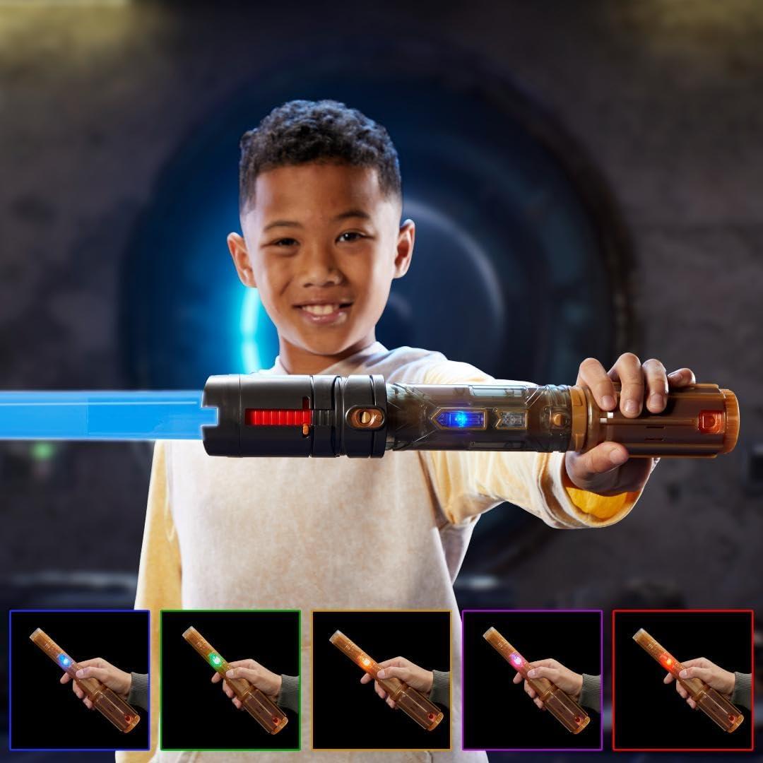 Sable de Luz Maestro Star Wars + Baterías Duracell AAA 8 Unidades