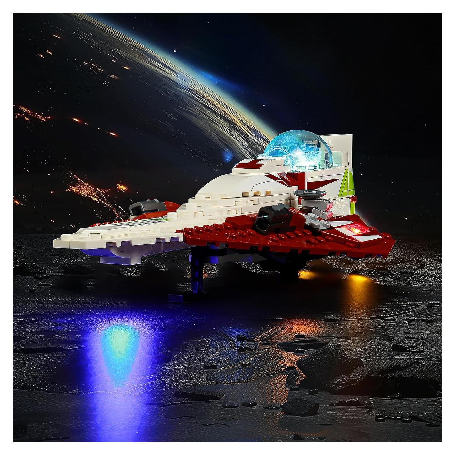 Kit de Iluminación LED Brickshining para Lego Caza Estelar Jedi 75333
