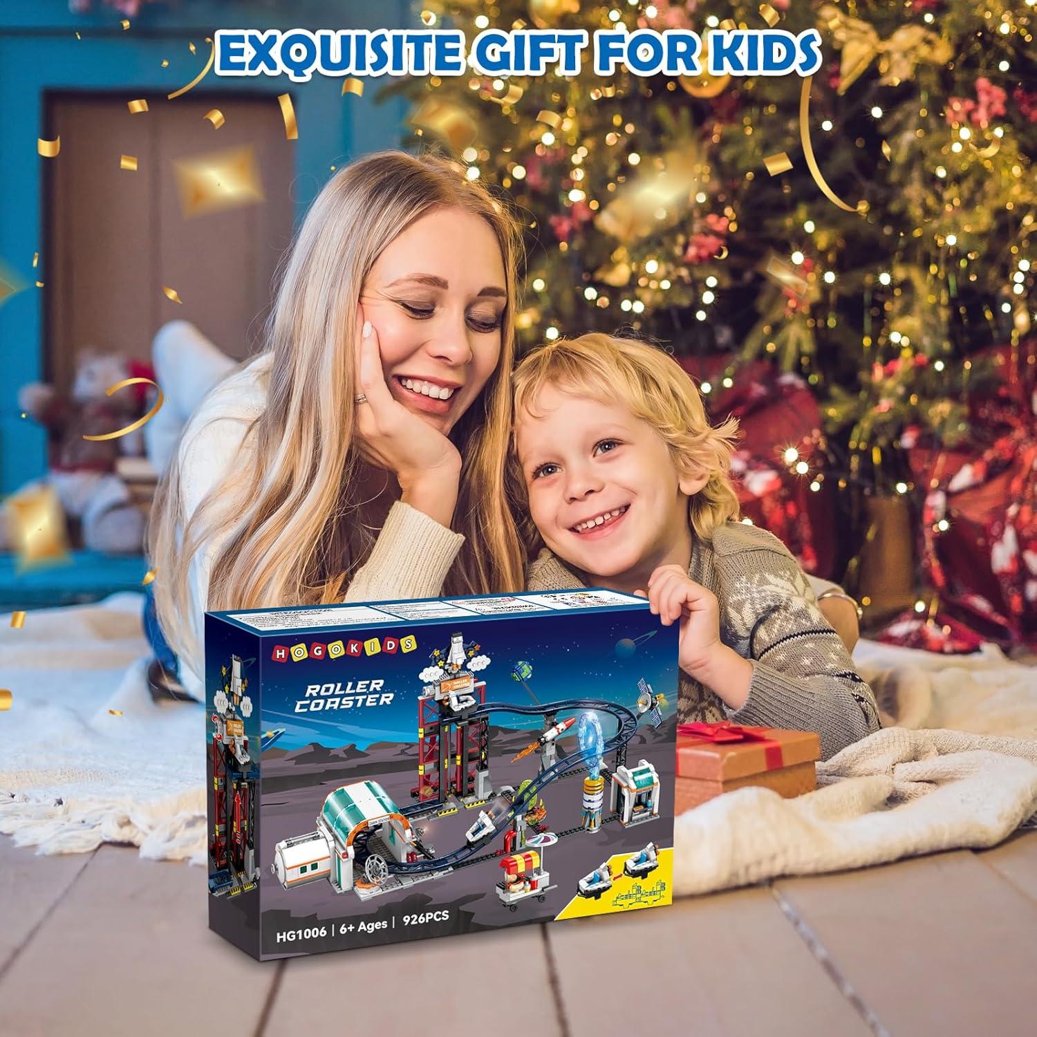 Juego de Construcción Montaña Rusa Espacial HOGOKIDS 926 Piezas