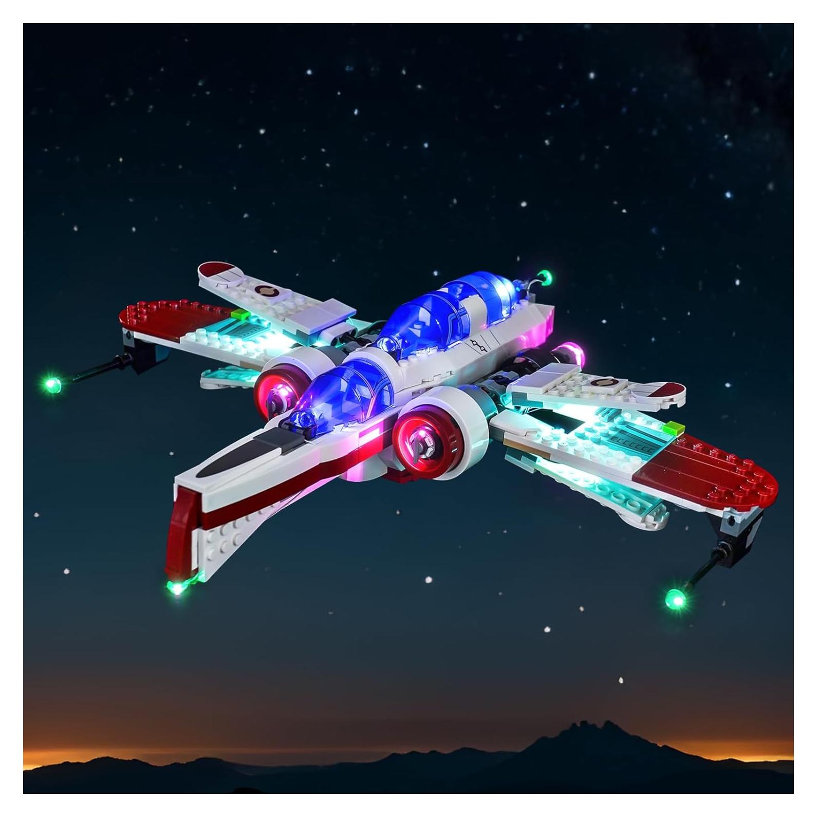 Kit de Iluminación LED Brickshining para Lego ARC-170 Starfighter 75402
