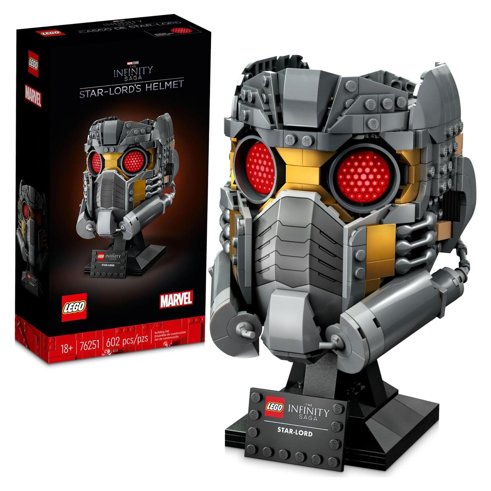 Casco de Star-Lord LEGO Marvel 76251 - Modelo Coleccionable