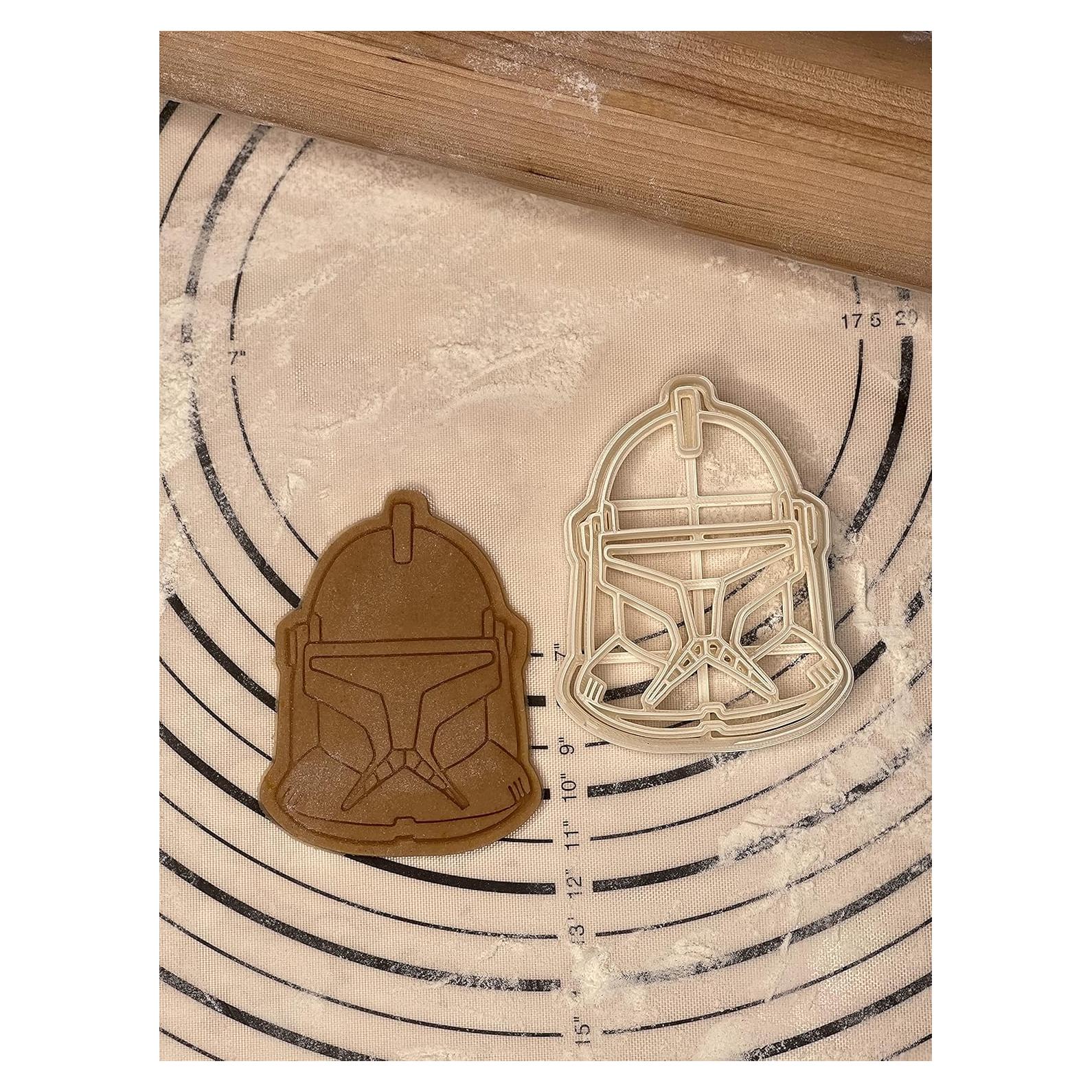 Cortador de Galletas Clone Trooper Star Wars 11.4 cm 3D Kitchen Art