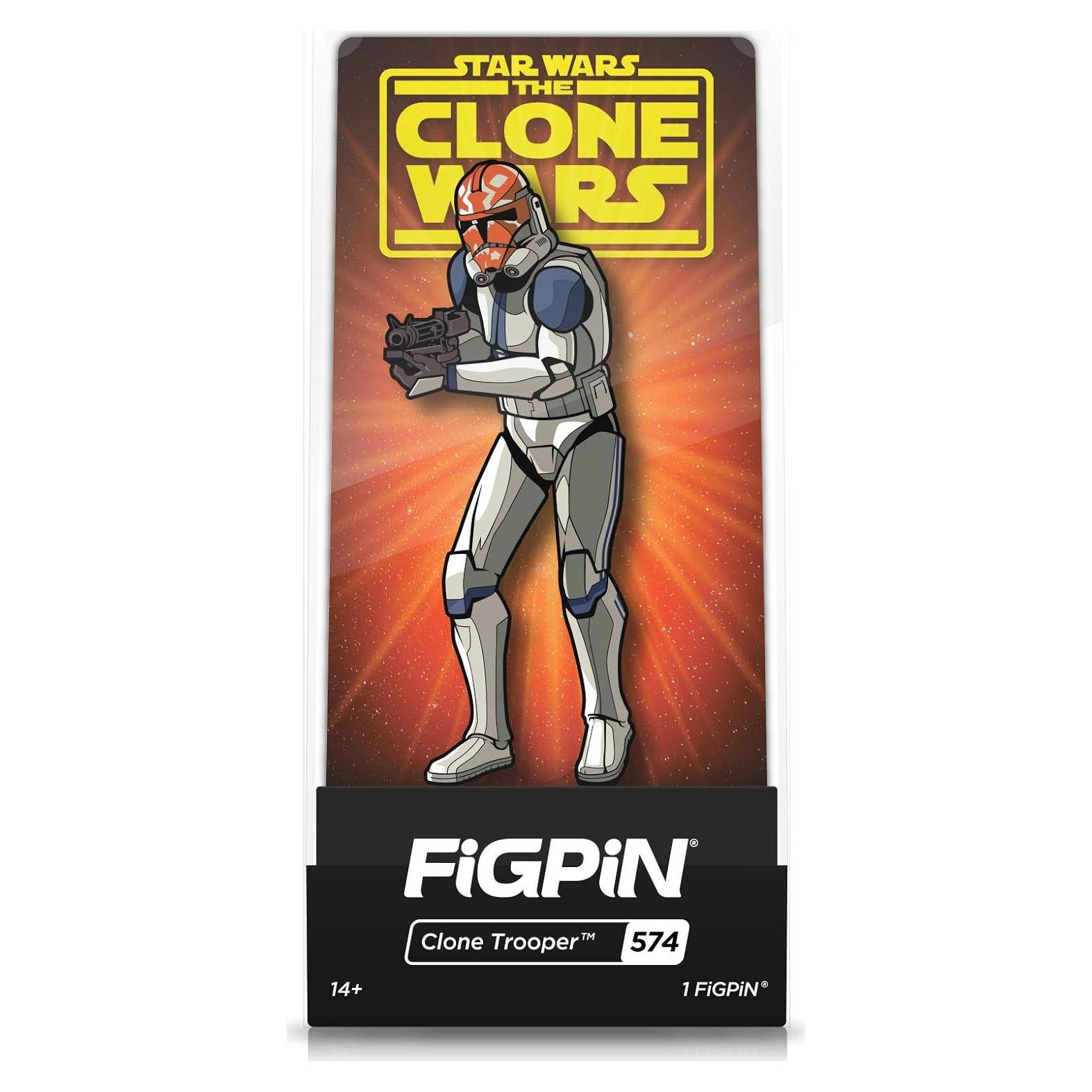 FiGPiN Clone Trooper Star Wars: Las Guerras Clon - 7.62 cm