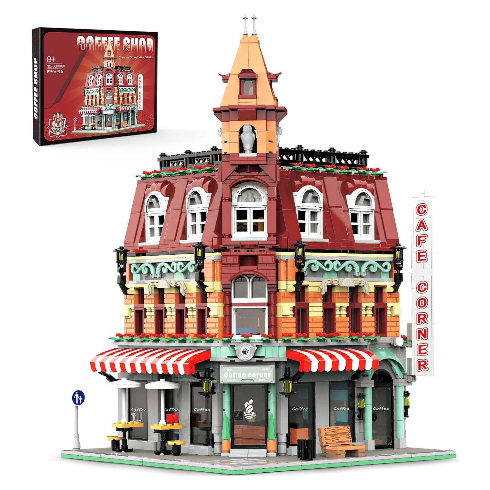 Juego de Construcción Mini Casa de Café TOY PLAYER 1950 Piezas