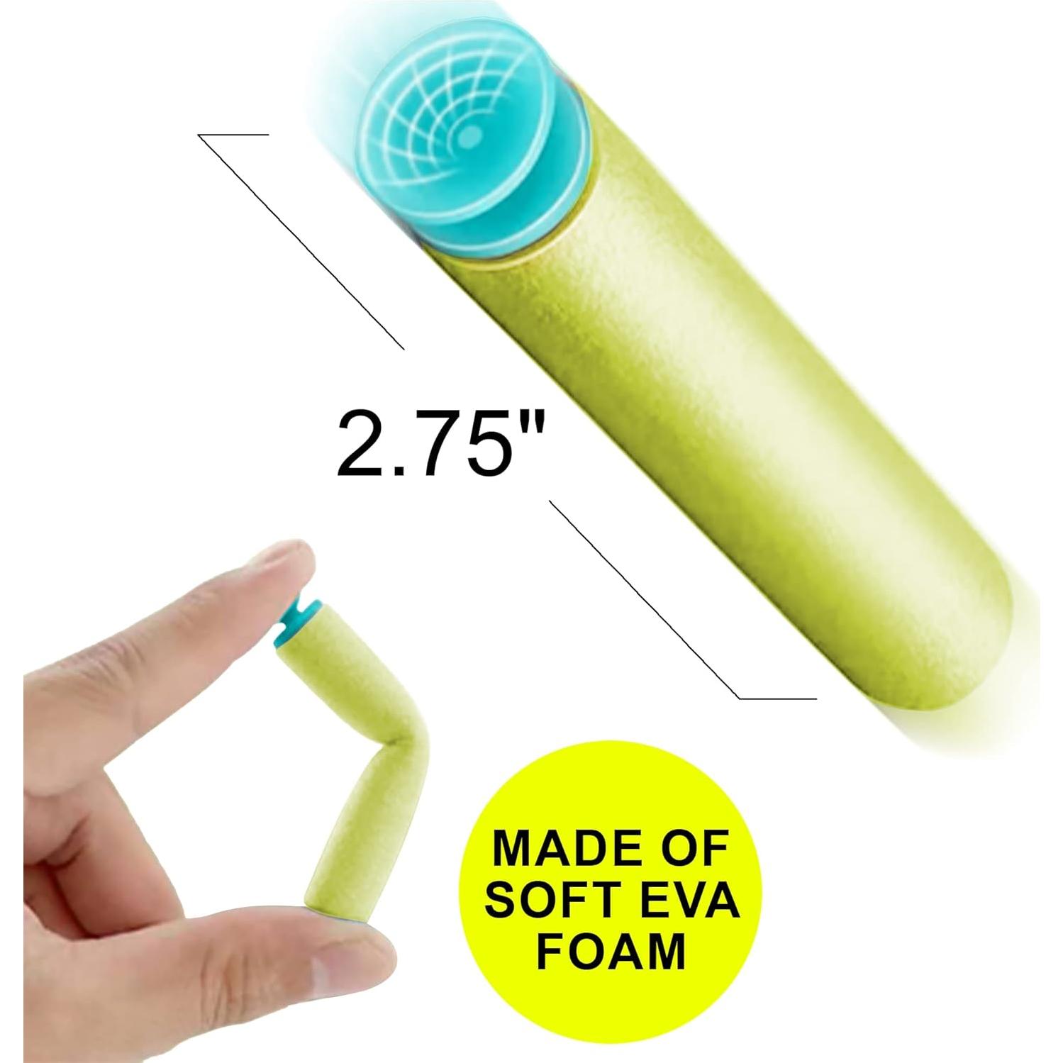 Recarga de Balas de Espuma ArtCreativity para Pistola Gatling, 36 Dardos