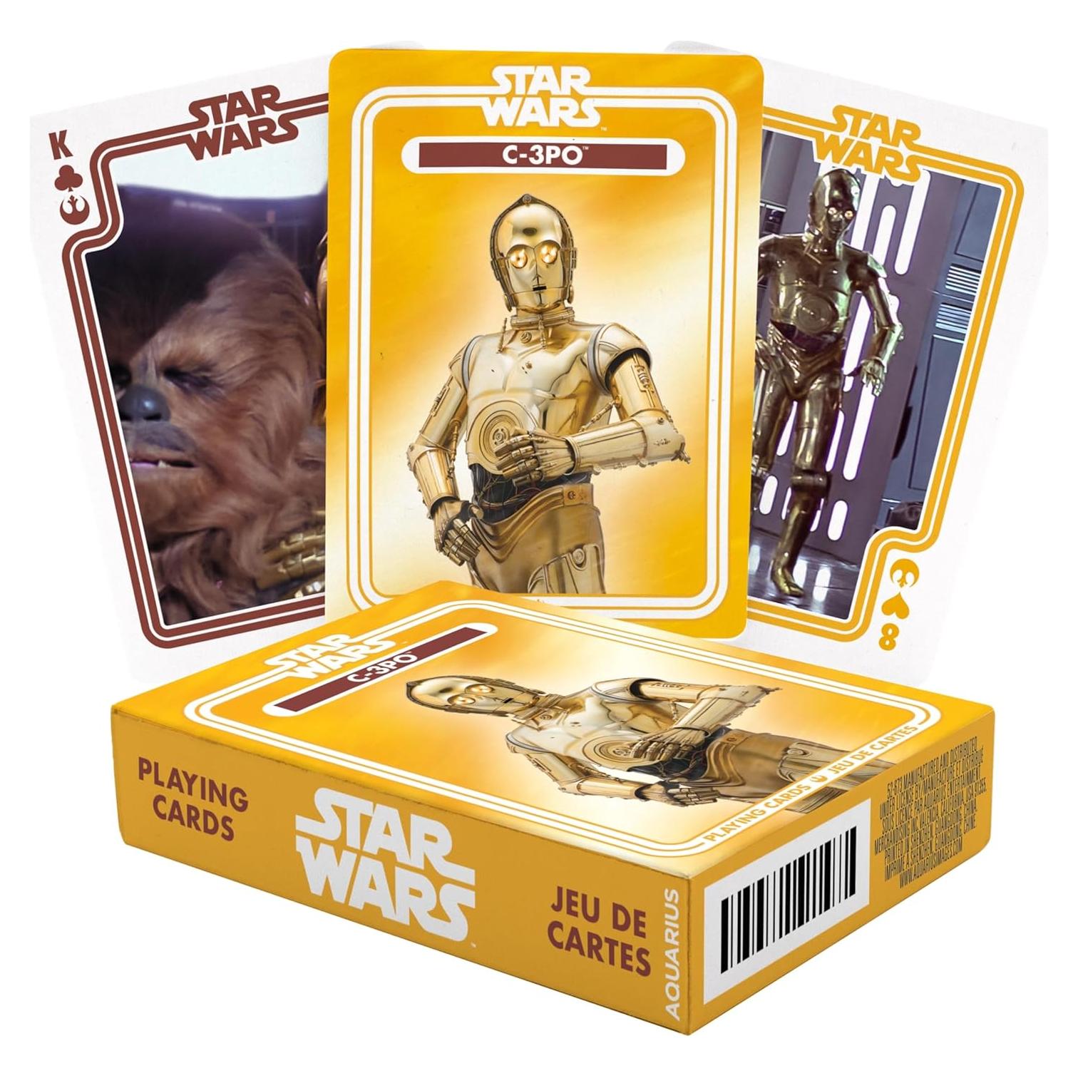 Baraja de Cartas C3PO Star Wars - 54 Cartas Temáticas