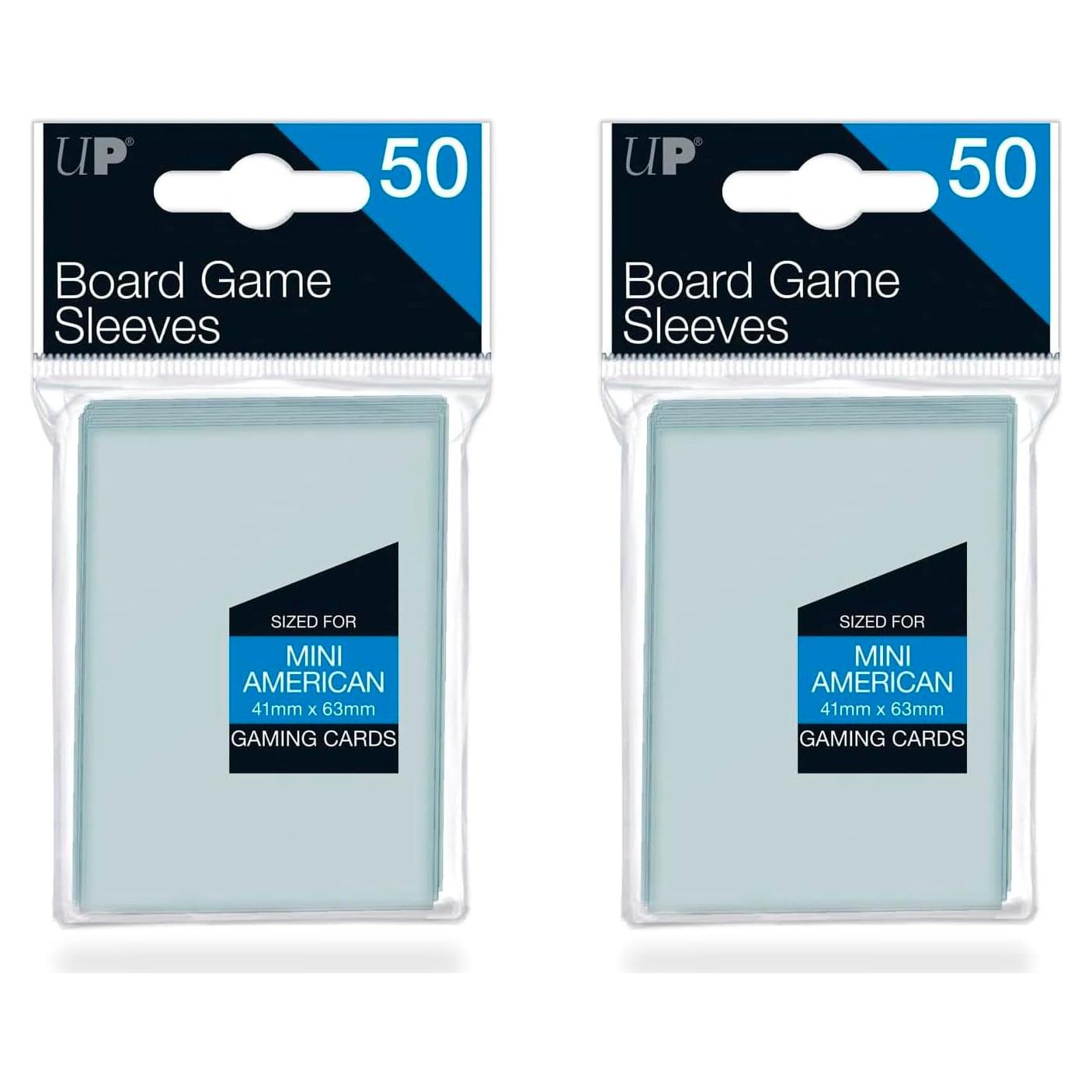 Fundas para Cartas Mini American Ultra Pro - 100 Unidades