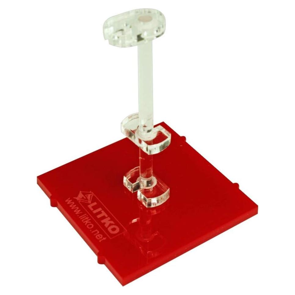 Base de Nave Espacial LITKO Deluxe Rojo 4cm x 4cm Compatible Star Wars