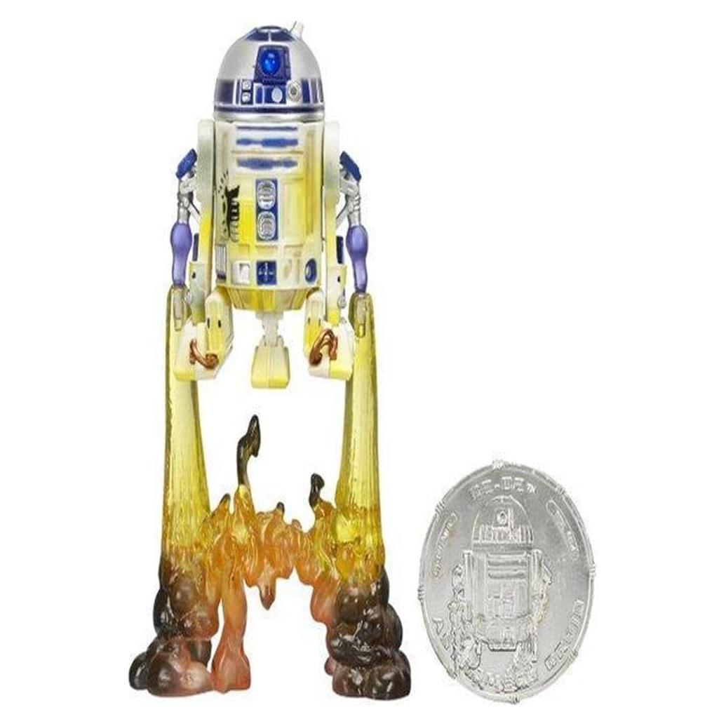 Figura de Acción R2-D2 Star Wars 14cm con Moneda Coleccionista