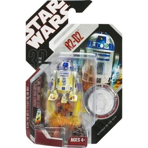 Figura de Acción R2-D2 Star Wars 14cm con Moneda Coleccionista