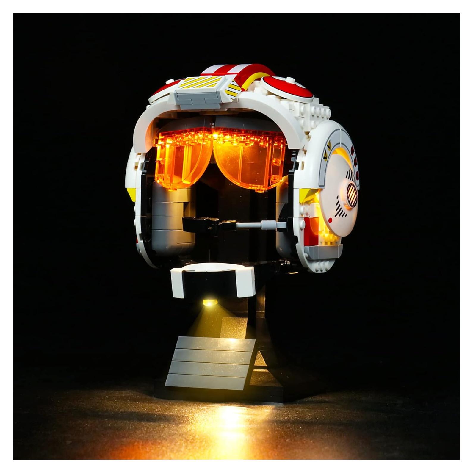 Kit de Iluminación LED para Lego 75327 Casco Luke Skywalker
