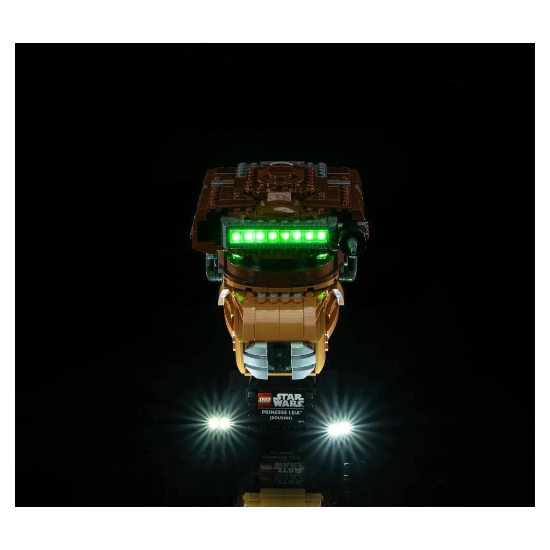 Kit de Luz LED Brick Loot para Casco Princesa Leia 75351