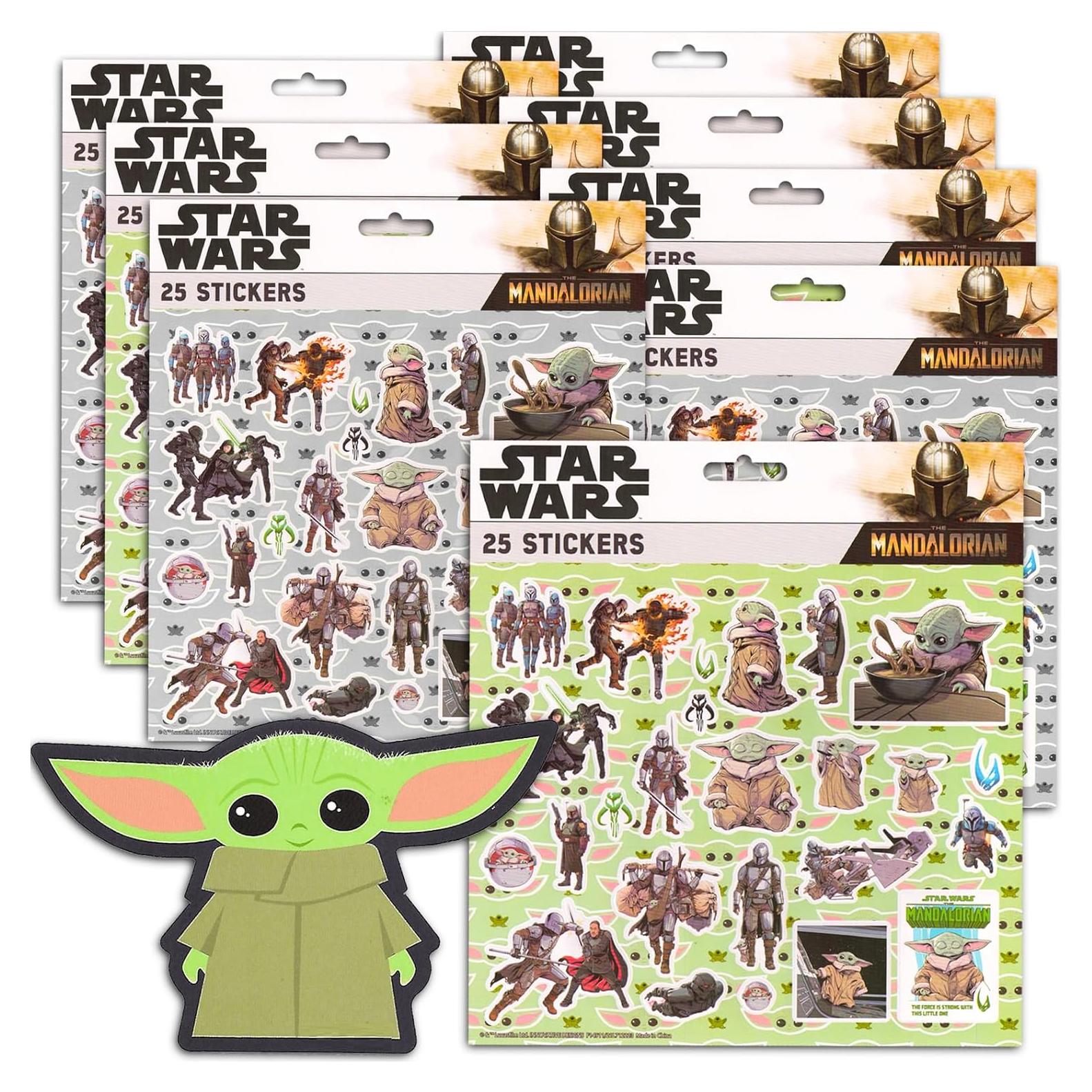 Stickers Baby Yoda Crenstone - 200 Stickers Star Wars