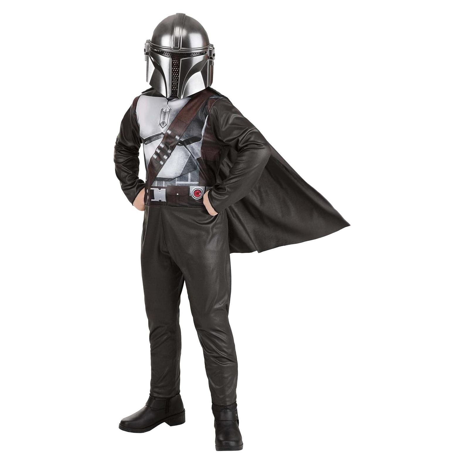 Disfraz juvenil Star Wars The Mandalorian con máscara Jazwares