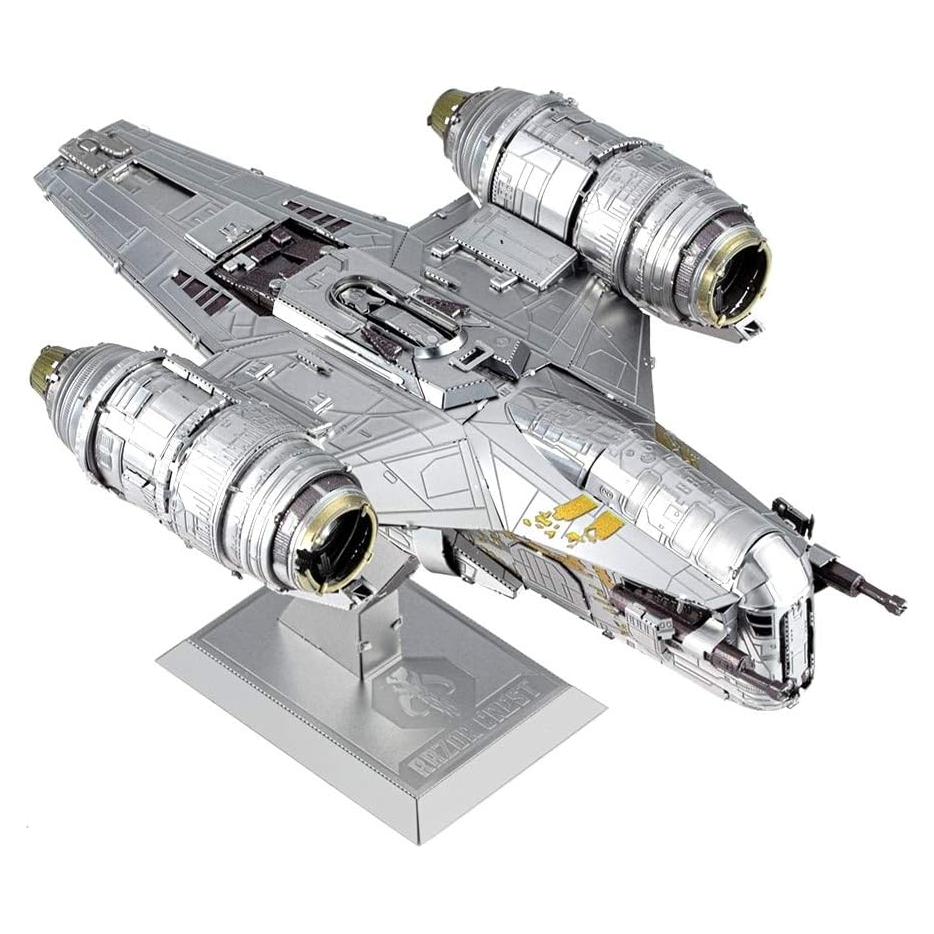Kit de Modelo 3D Metal Earth Star Wars Razor Crest 14 cm