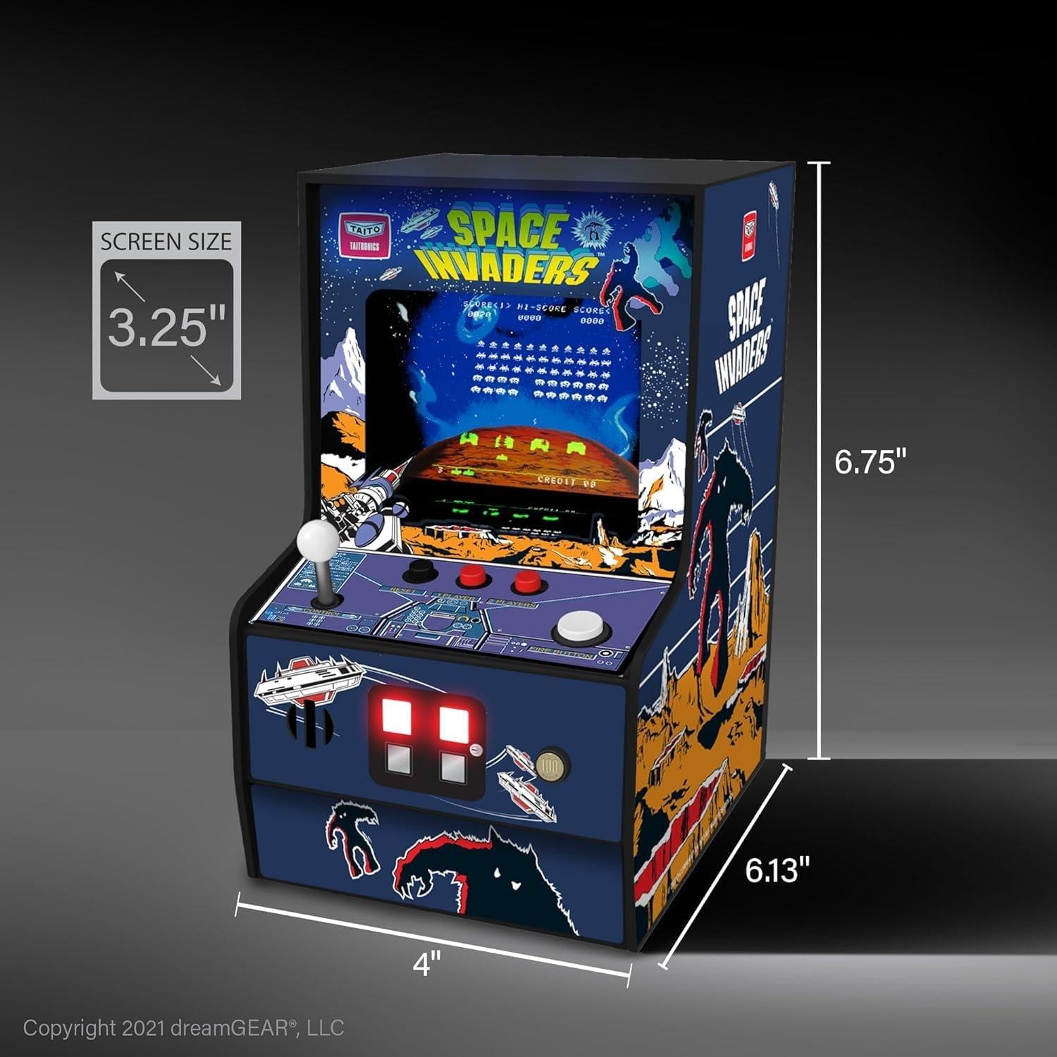 Máquina de Arcade Mini Space Invaders dreamGEAR 17.15 cm