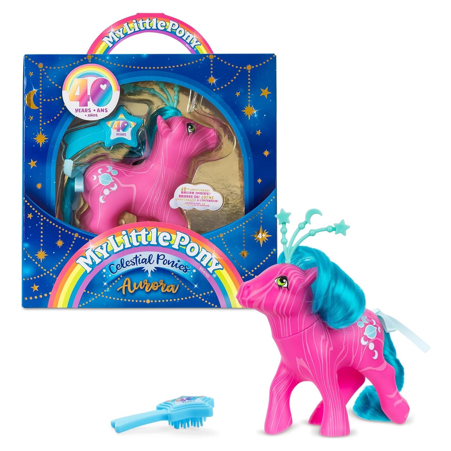 Pony Celestial Aurora - Mis Pequeños Ponis - Figura Retro