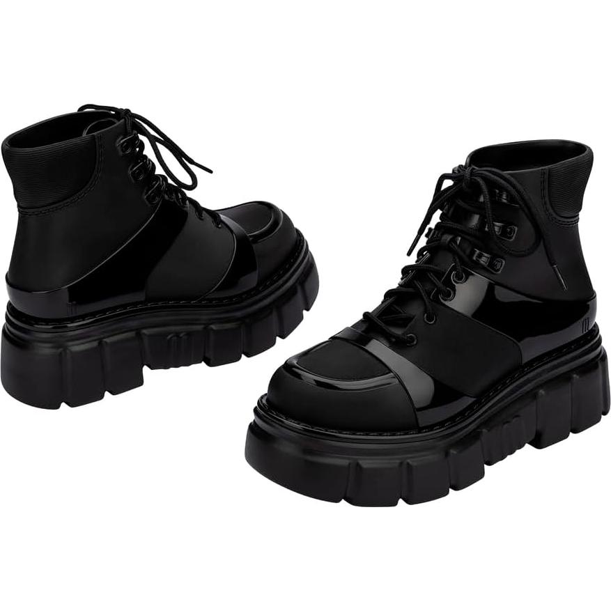 Bota Melissa Rebelde para Mujeres 26cm Negro