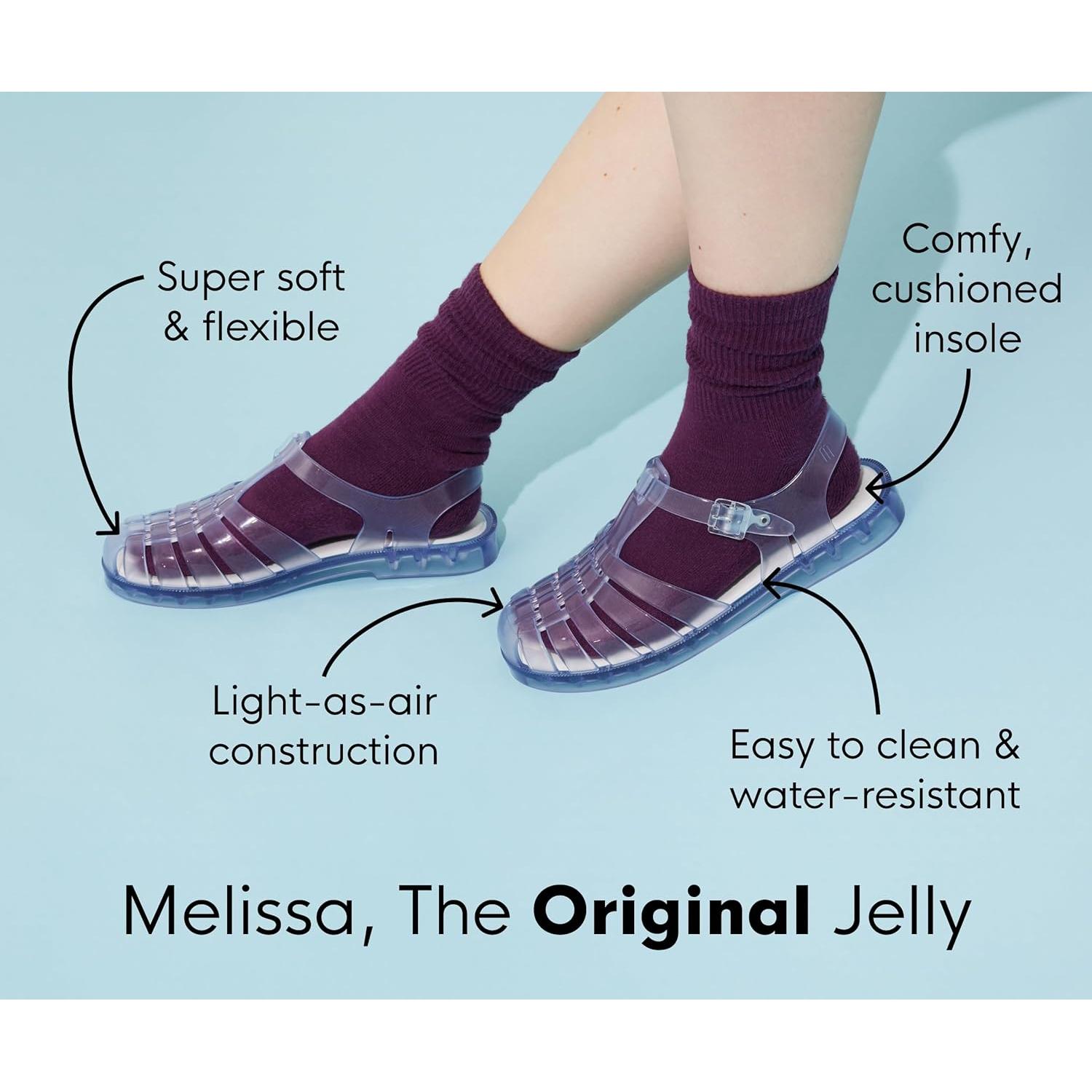 Bota Melissa Rebelde para Mujeres 26cm Negro