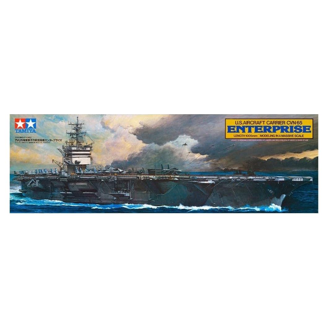 Tamiya 78007 Modelo de Plástico 1/350 Portaaviones USS Enterprise