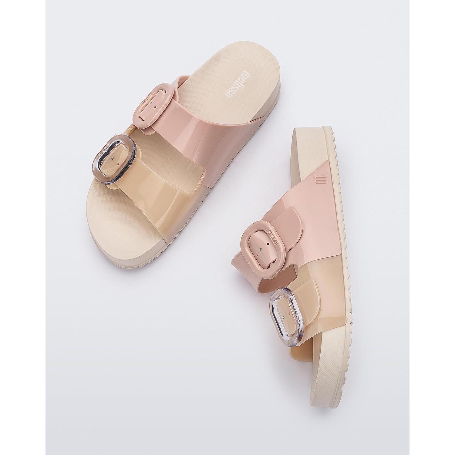 Zapatillas Acogedoras Melissa 33913 Vegan Beige/Rosa