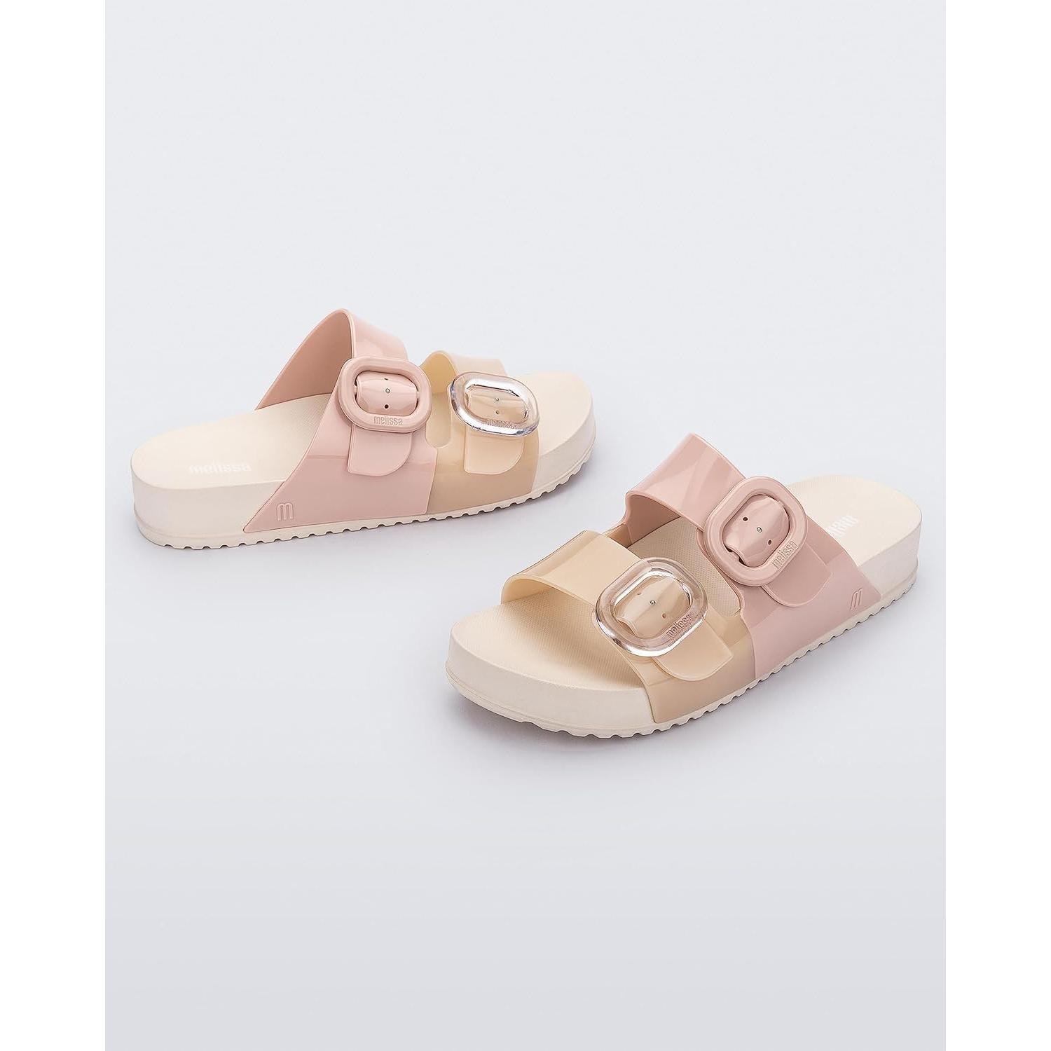 Zapatillas Acogedoras Melissa 33913 Vegan Beige/Rosa