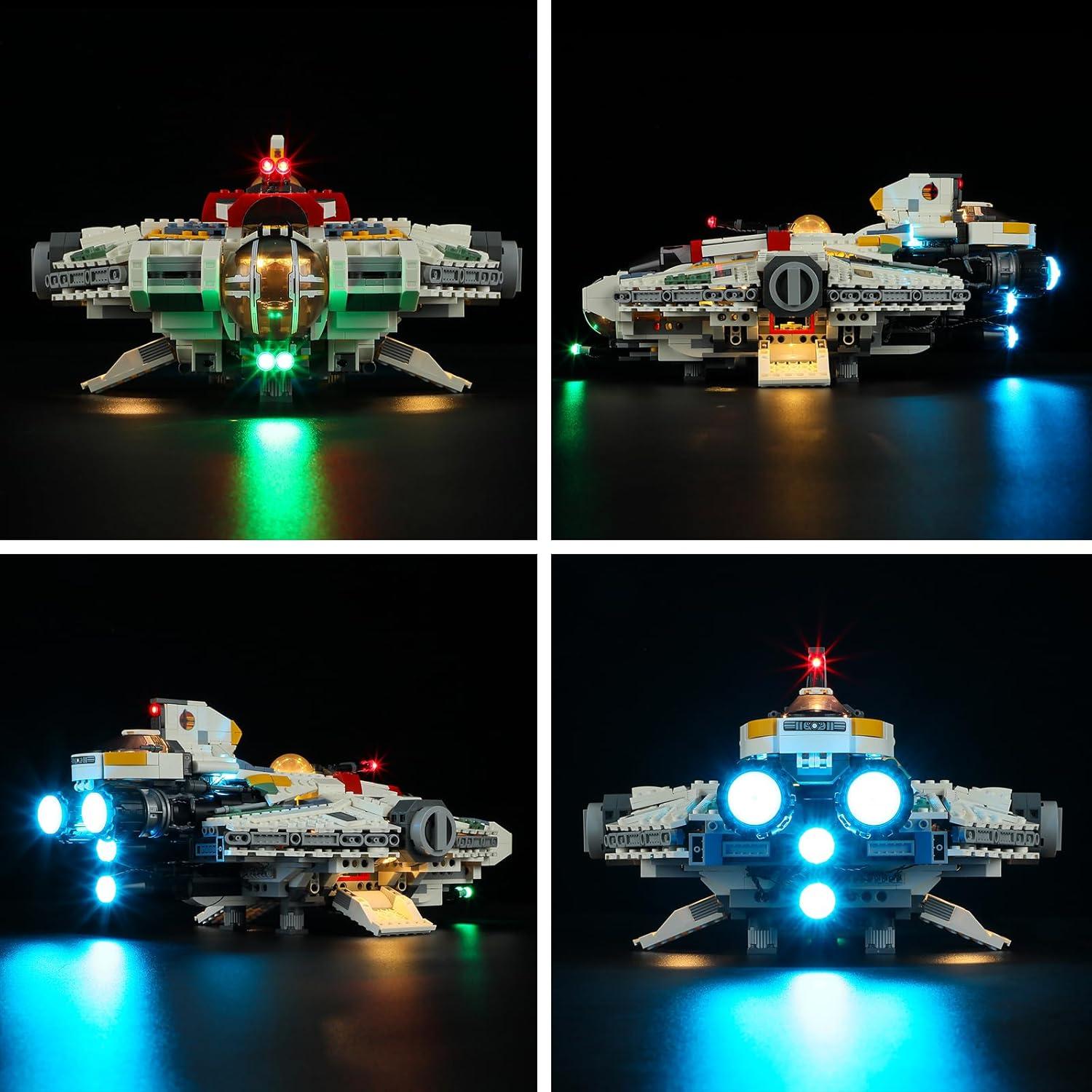 Kit de Iluminación LED BRIKSMAX para LEGO 75357 Ghost & Phantom II