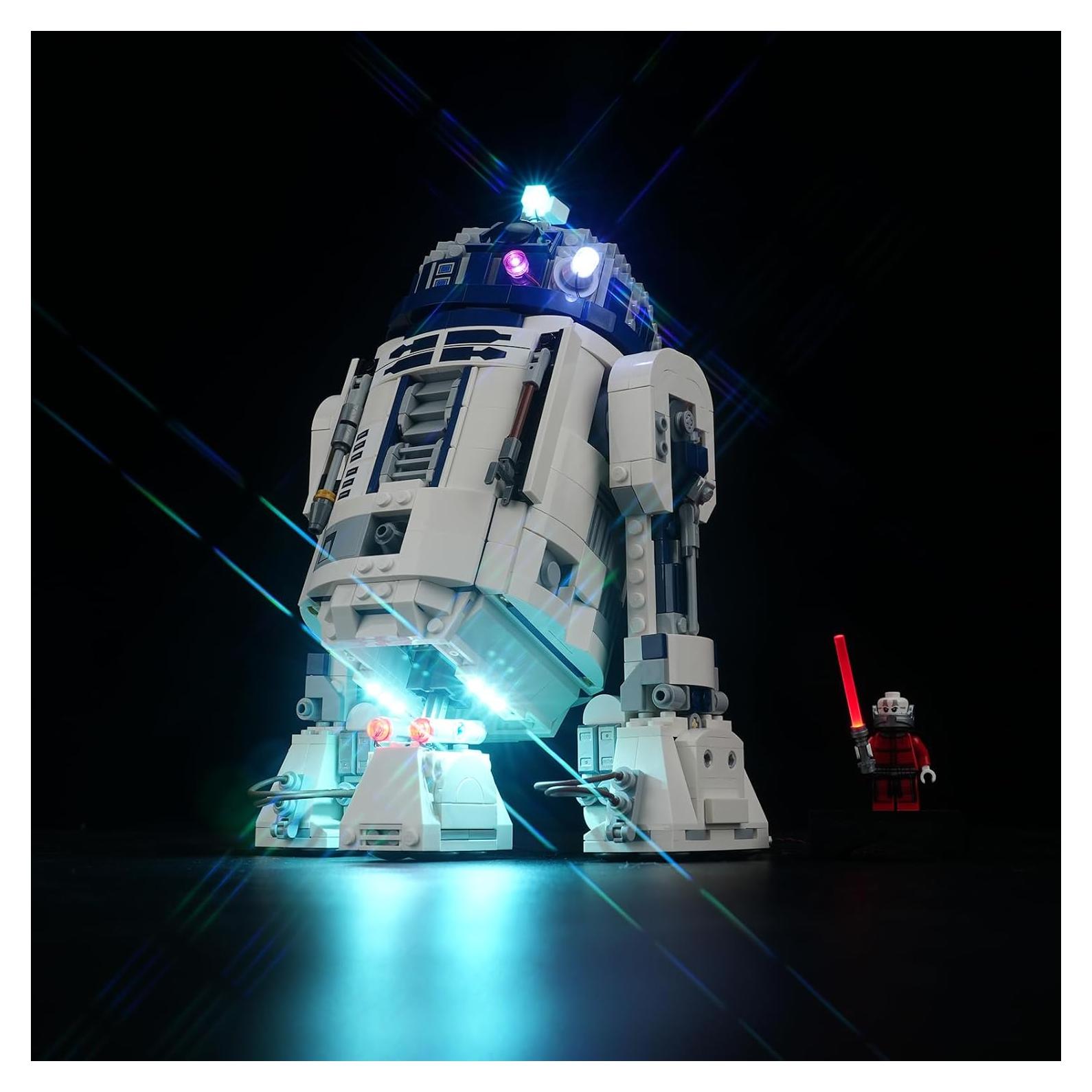 Kit de Iluminación LED Rorliny para Lego Star Wars R2-D2