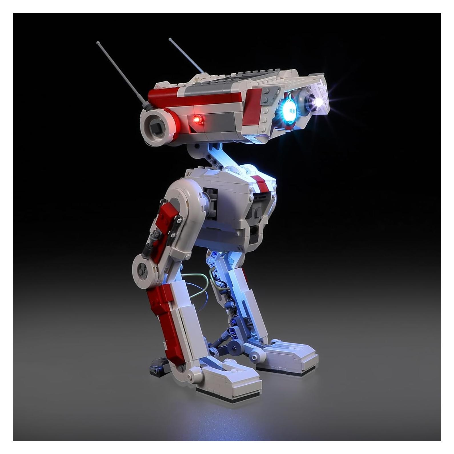 Kit de luces LED Mililier para Lego 75335 BD-1, 99.9g