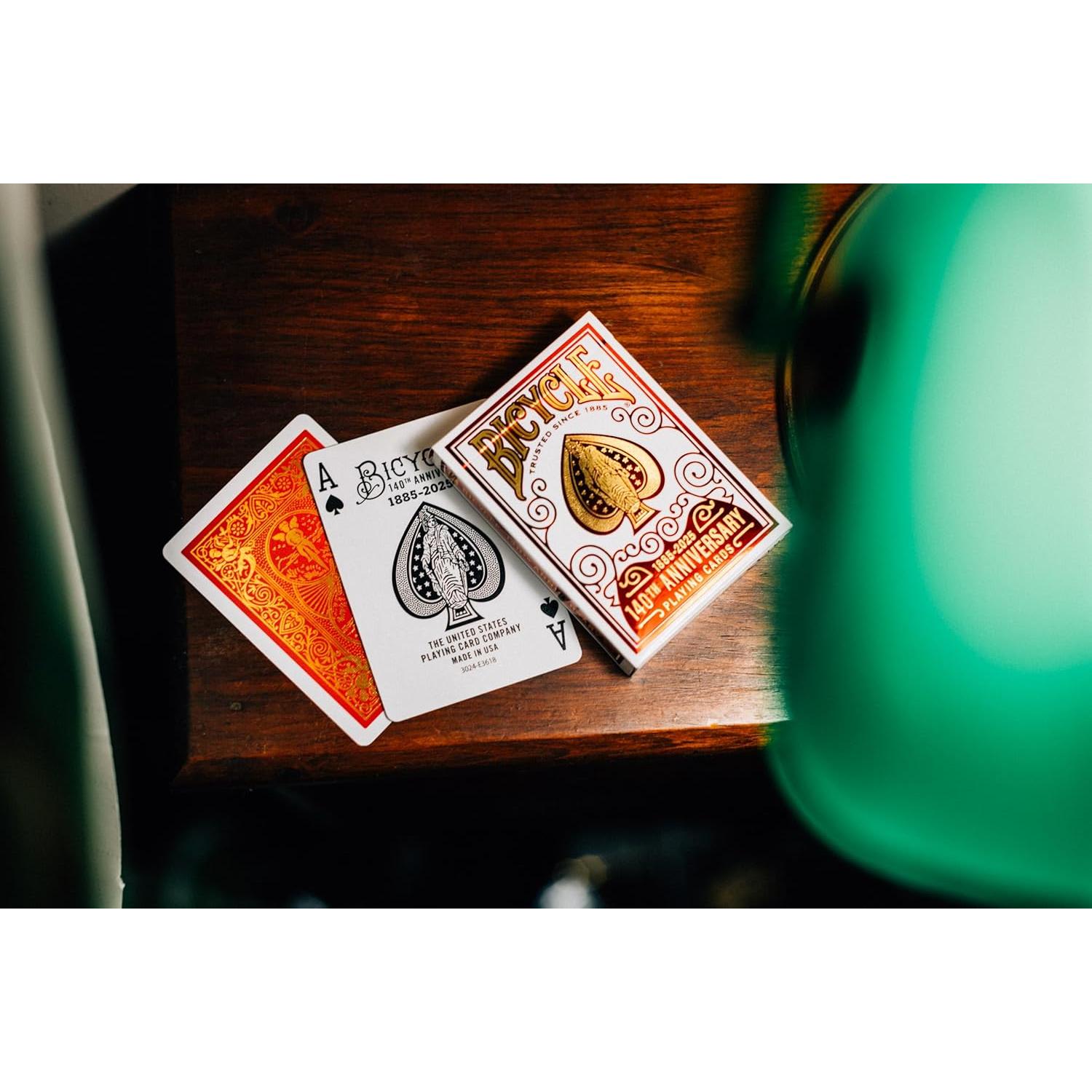 Baraja de Jugar Bicycle 140 Aniversario Edición Especial