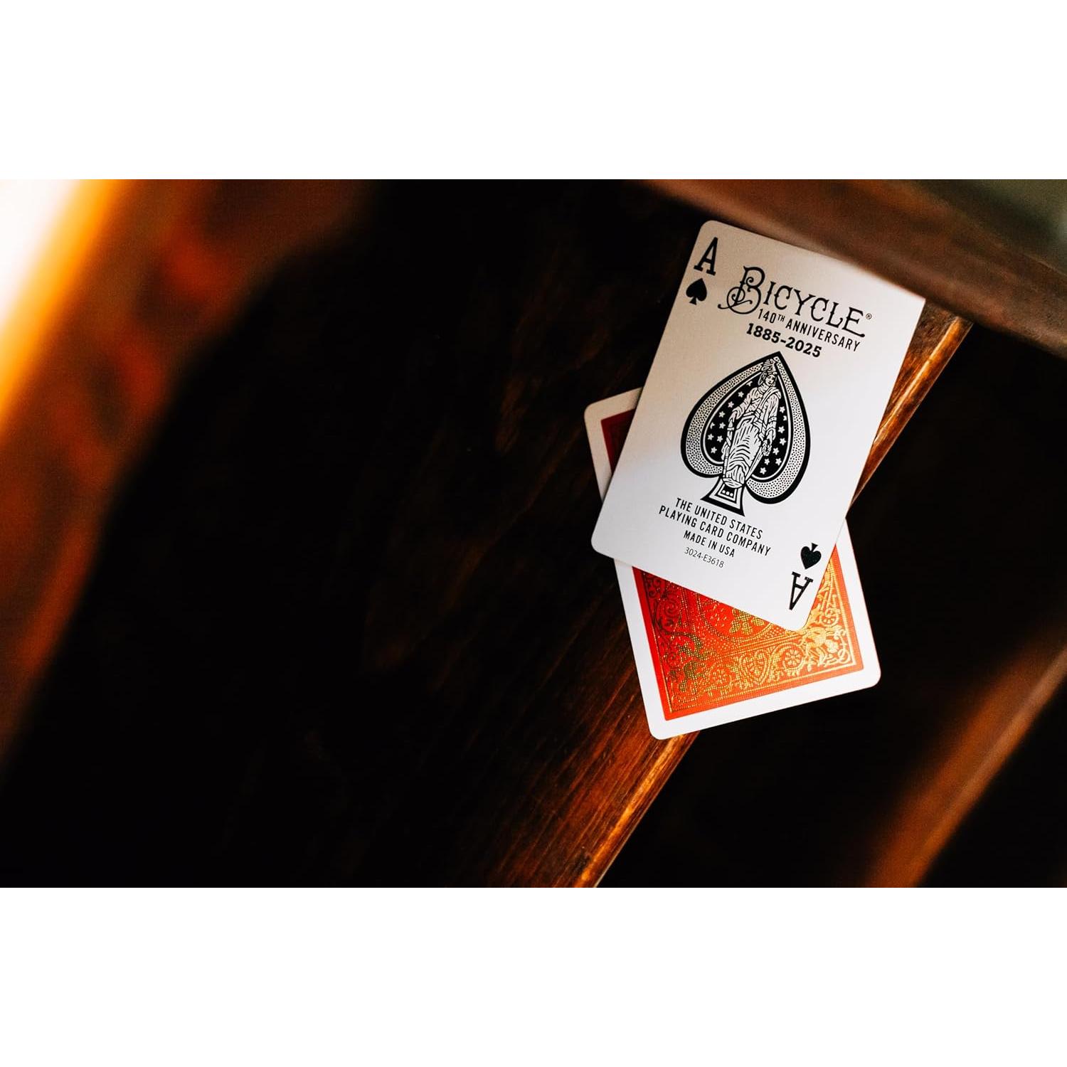 Baraja de Jugar Bicycle 140 Aniversario Edición Especial