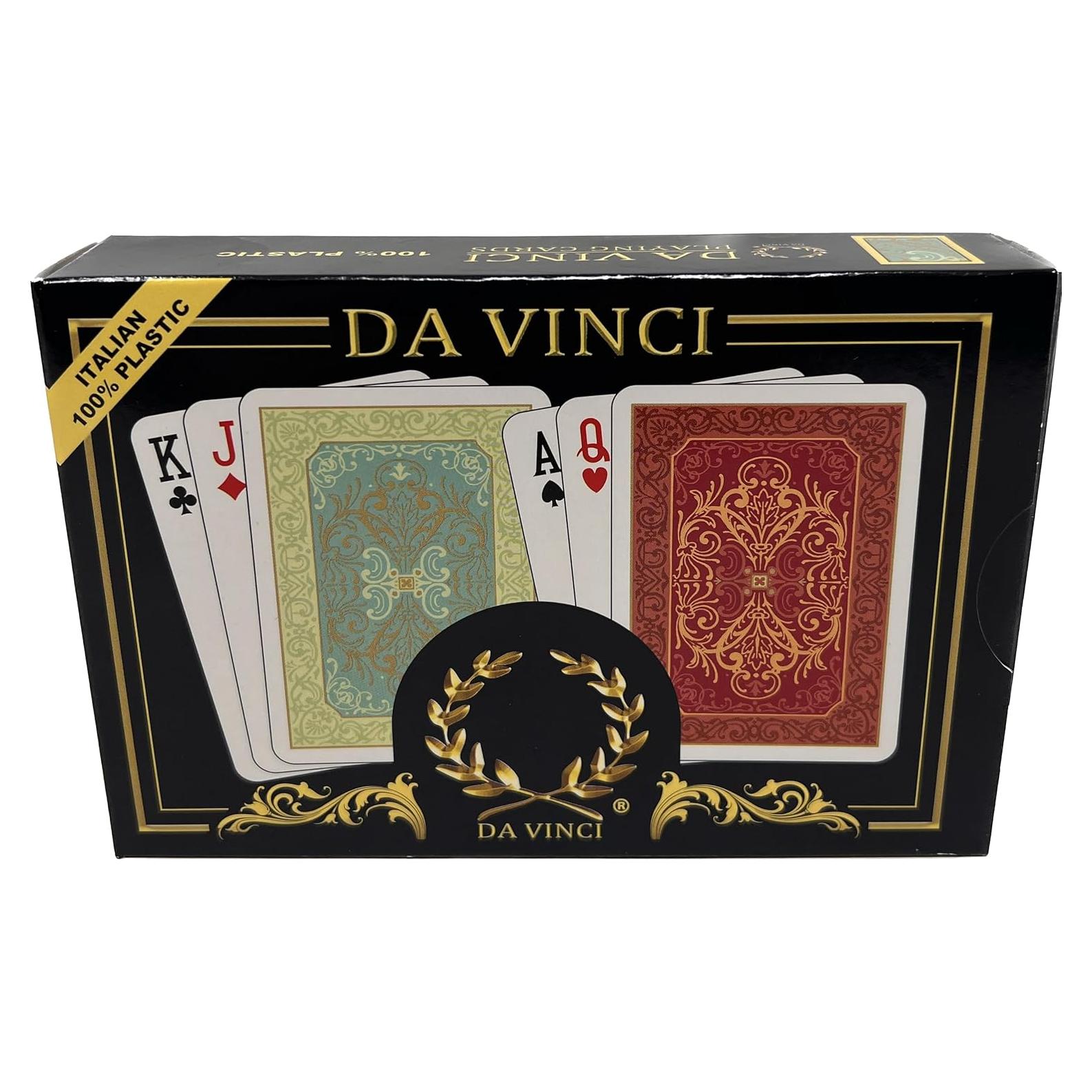 Barajas de Juego DA VINCI Persiano 100% Plástico Set 2