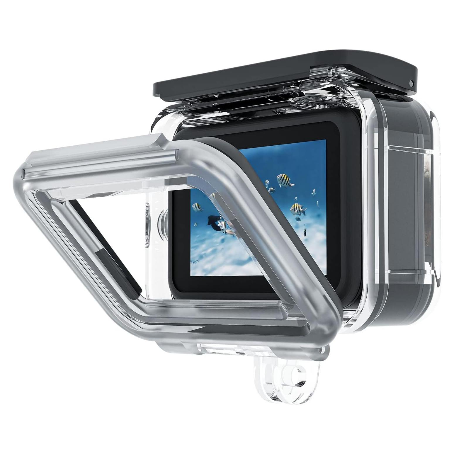 Caja Impermeable TELESIN para GoPro Hero 12/11/10/9 60m