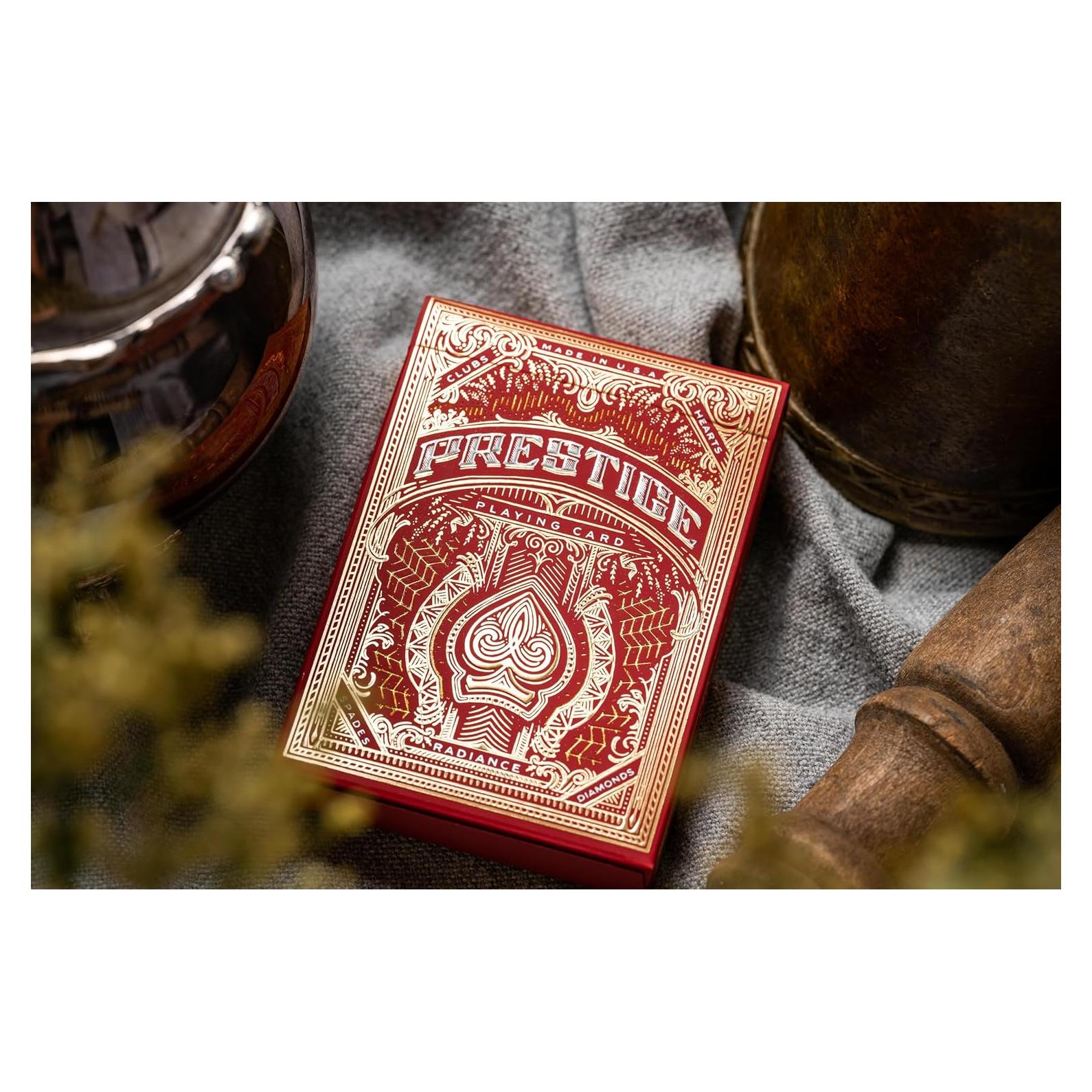 Baraja de Póker Prestige Radiance Negra Magic The Gathering