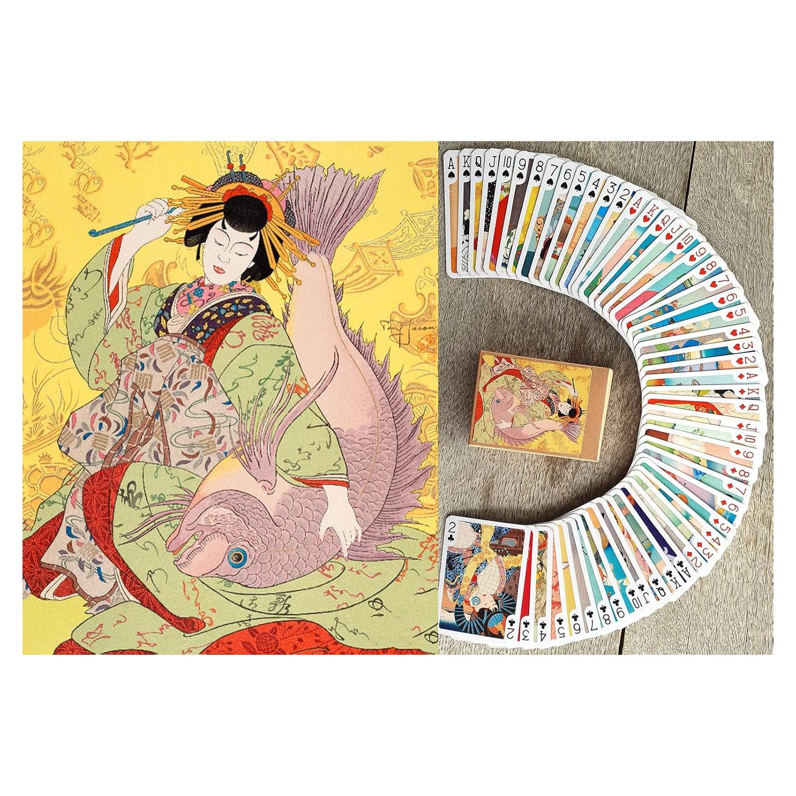 Baraja de Póker Vintage FlonzGift 54 Cartas Diferentes