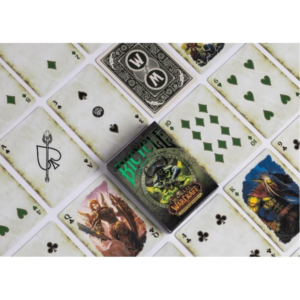 Baraja de Cartas Premium Mundo de Warcraft Bicycle