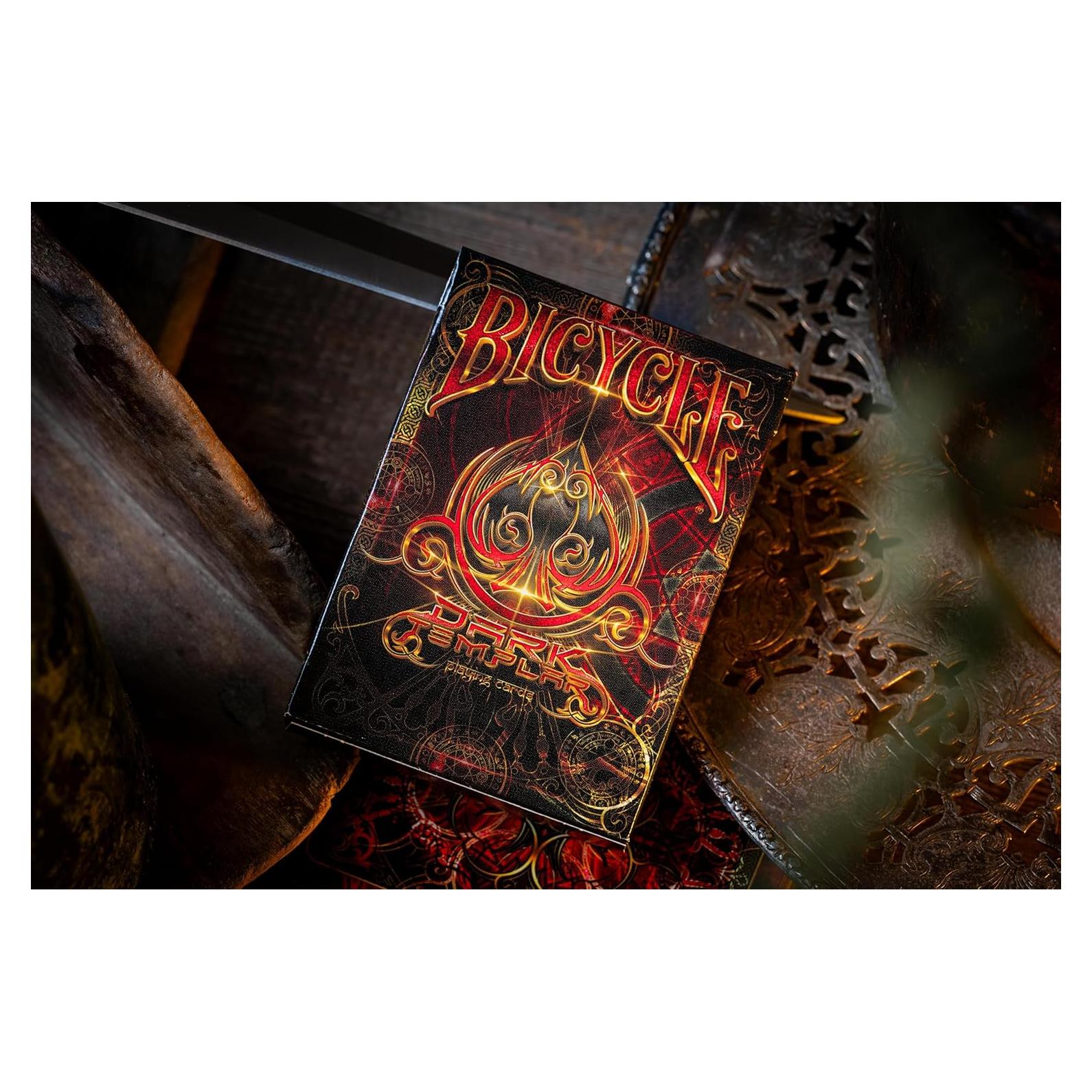 Baraja de Cartas Dark Templar Knights para Poker - USPCC