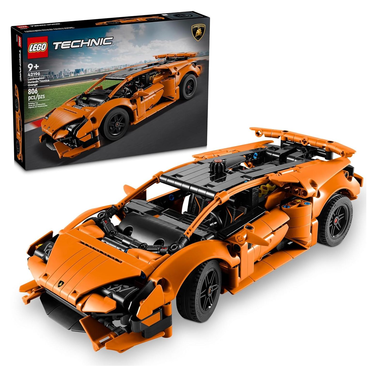 LEGO Technic Lamborghini Huracán Tecnica Naranja 42196 - 806 Piezas
