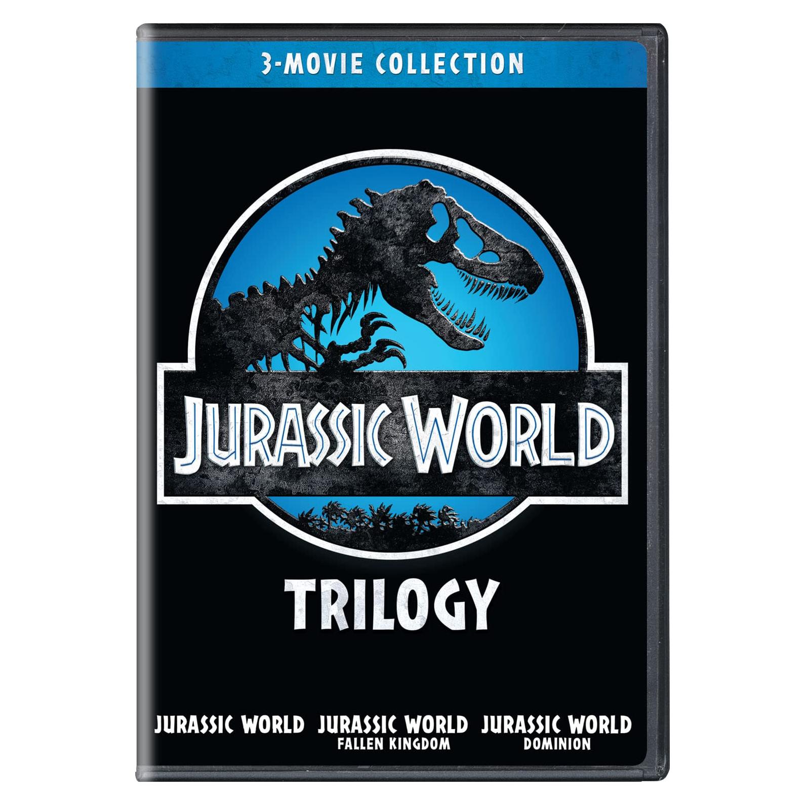 Trilogía Jurassic World en DVD - Universal Studios - 402 min