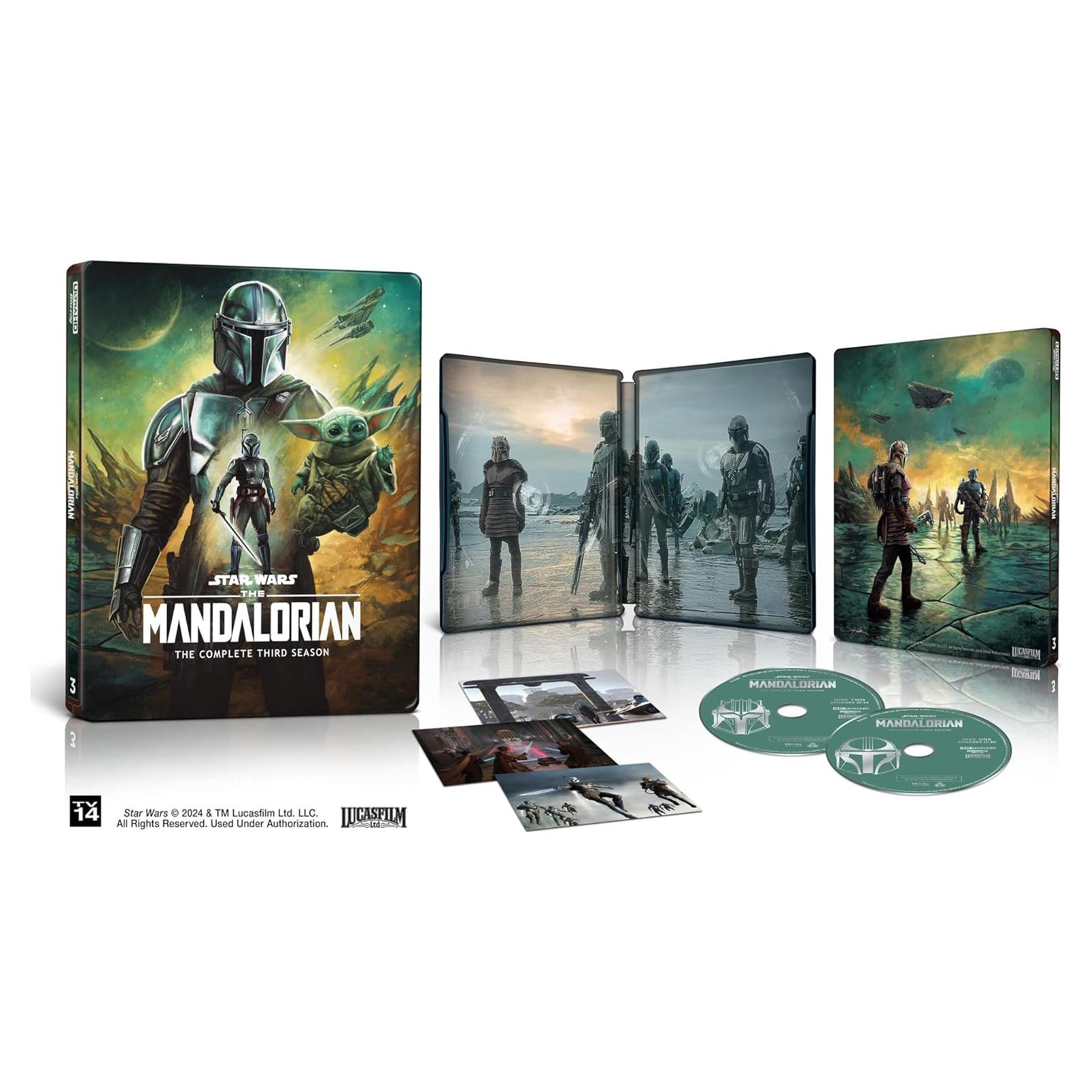 El Mandaloriano: Temporada 3 Blu-ray 4K - Sony Pictures