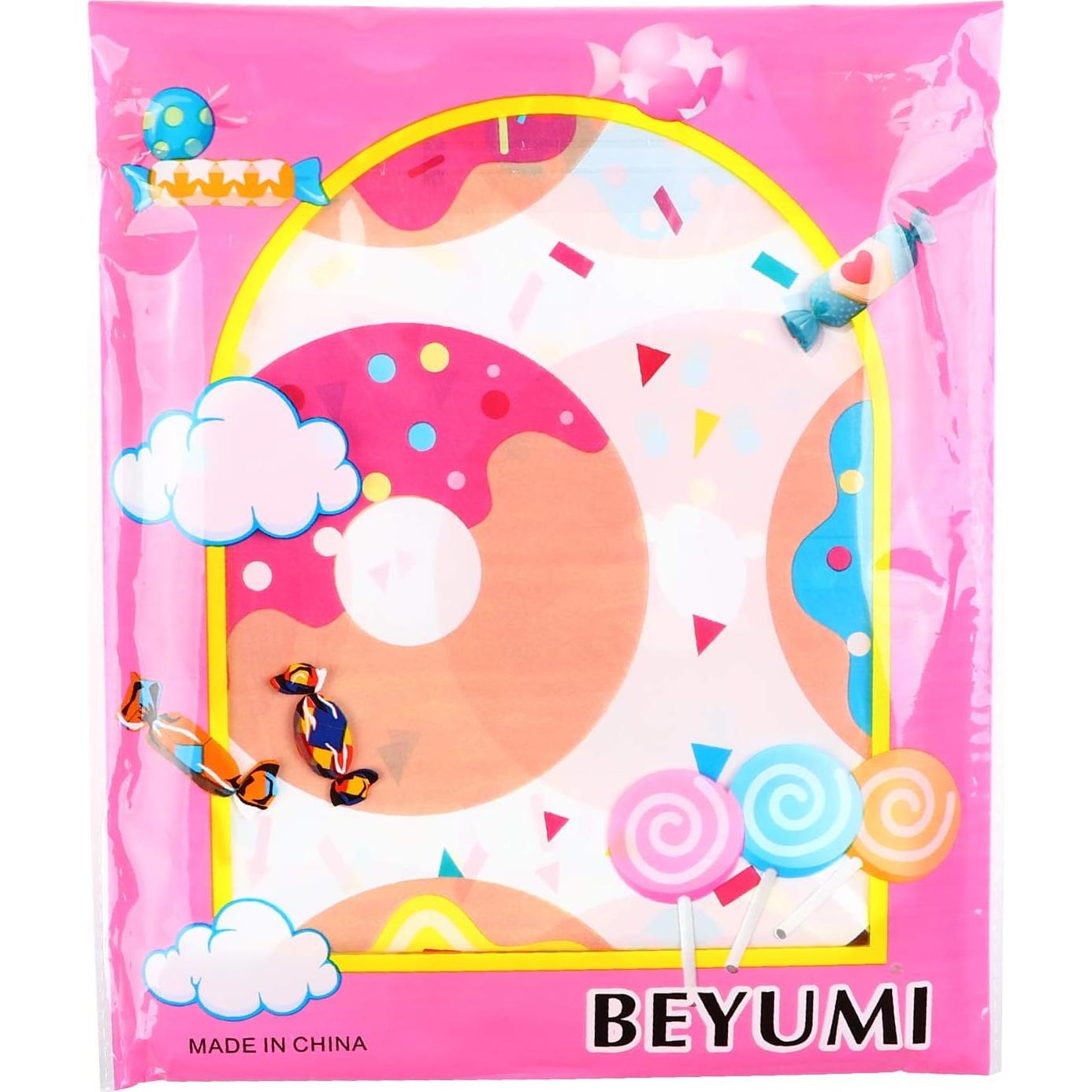 Mantel de Fiesta Donut BeYumi 4 Pack 180x108 cm Desechable