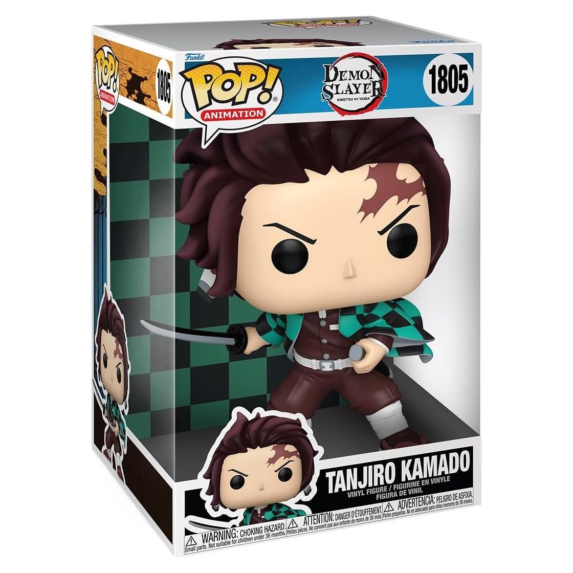 Funko Pop Jumbo Tanjiro Kamado Demon Slayer 27.6 cm Vinilo