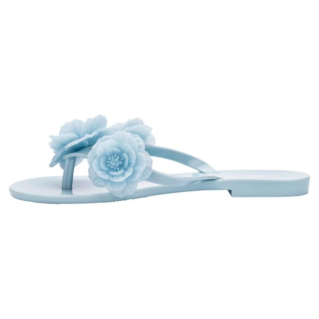 Chanclas Melissa para Mujeres Primavera Armónica Azul 23x9cm