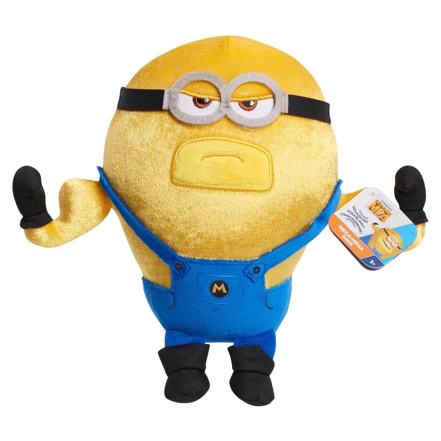 Peluche Squooshy Plush Mega Dave Minions 22.86 cm Just Play