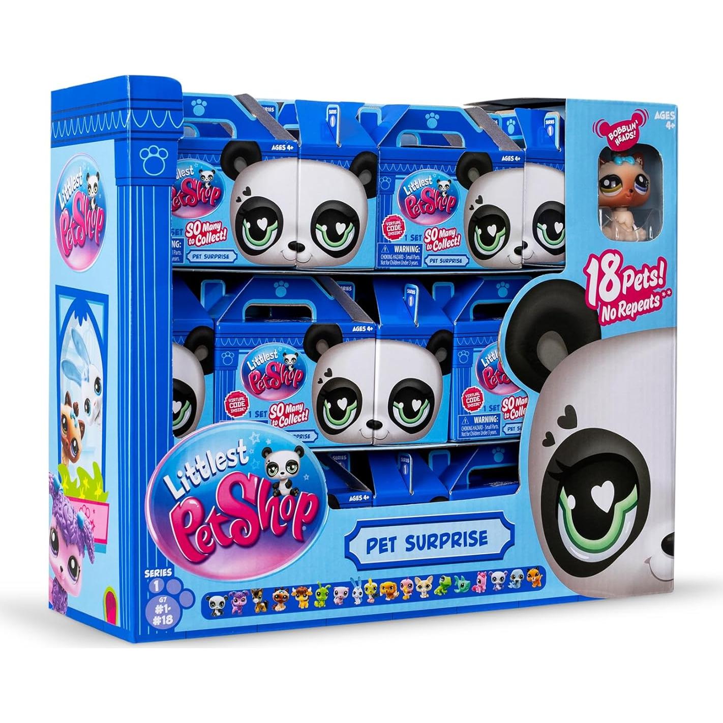 Set Coleccionista 18 Mascotas Littlest Pet Shop Gen 7