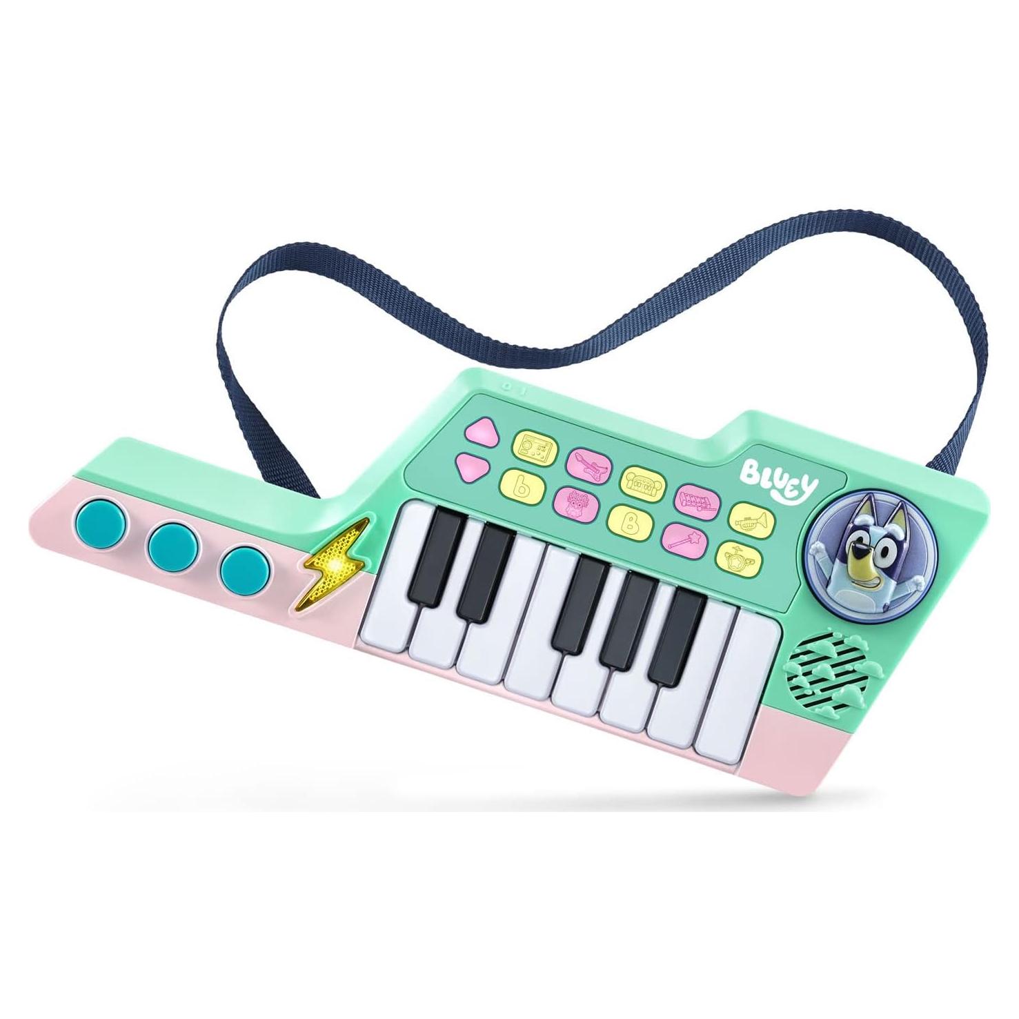 Keytar Musical VTech Bluey con 10 Melodías y Correa