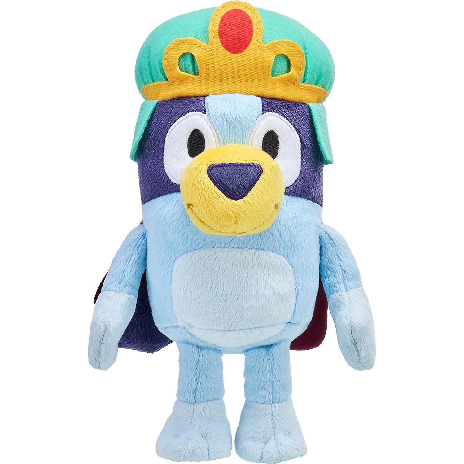 Paquete de Peluches Bluey y Bingo Royal - 17 cm y 20 cm